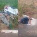 Homem pede carona, furta caminhonete e capota veículo durante fuga no Piauí, diz polícia