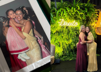 Filha usa em formatura mesmo vestido usado por mãe há 19 anos no PI: 'filme passou pela cabeça'