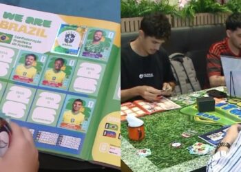 Troca de figurinhas da Copa movimenta escolas, shoppings e livrarias; veja lista de locais em Teresina