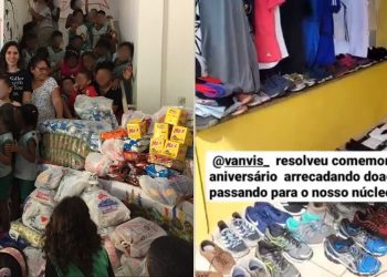 Jornalista troca presentes de aniversário por doações há 10 anos no PI: 'reunir pessoas em torno de algo relevante'