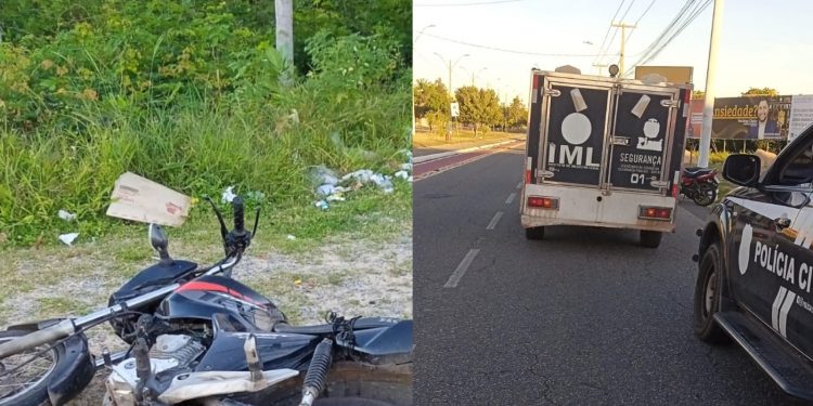 Motociclista de 33 anos morre ao bater em poste em avenida no litoral do Piauí