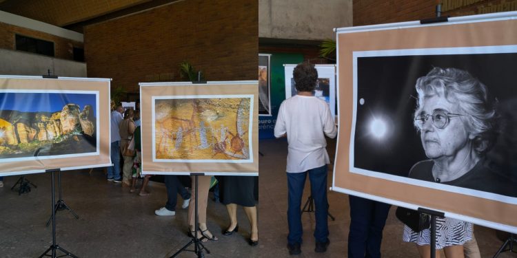 Exposição de fotos que homenageia Niède Guidon abre para visitação em Teresina; entrada gratuita
